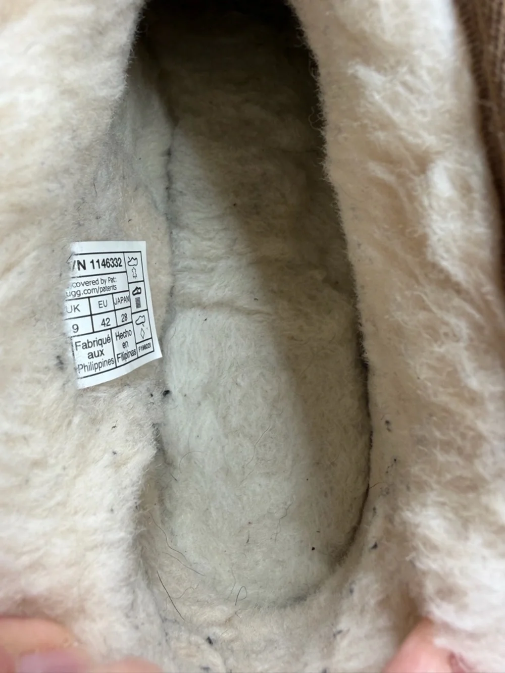 UGG x Madhappy Classic Ultra Mini Chestnut Fur Boots Womens Size 11 1146332